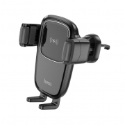 Автомобильный держатель Hoco HW1 Pro wireless fast charge черный