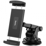 Автомобильный держатель HOCO CA120 Prospering, зажимной, на приборную панель/ стекло, черный