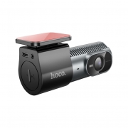 Видеорегистратор автомобильный Hoco DV13, подключение Wi-Fi, черный