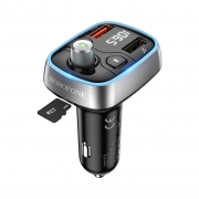 FM-трансмиттер с зарядкой Borofone BC32 Sunlight черный