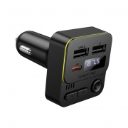 FM-трансмиттер с зарядкой Borofone BC60 Hero 35W(1A1C) черный